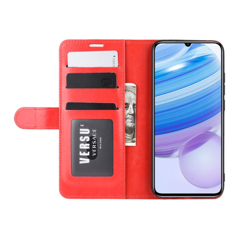 For Xiaomi Redmi 10X Pro 5G/10X 5G R64 Texture Single Horizontal Flip Protective Case with Holder & Card Slots & Wallet& Photo Frame