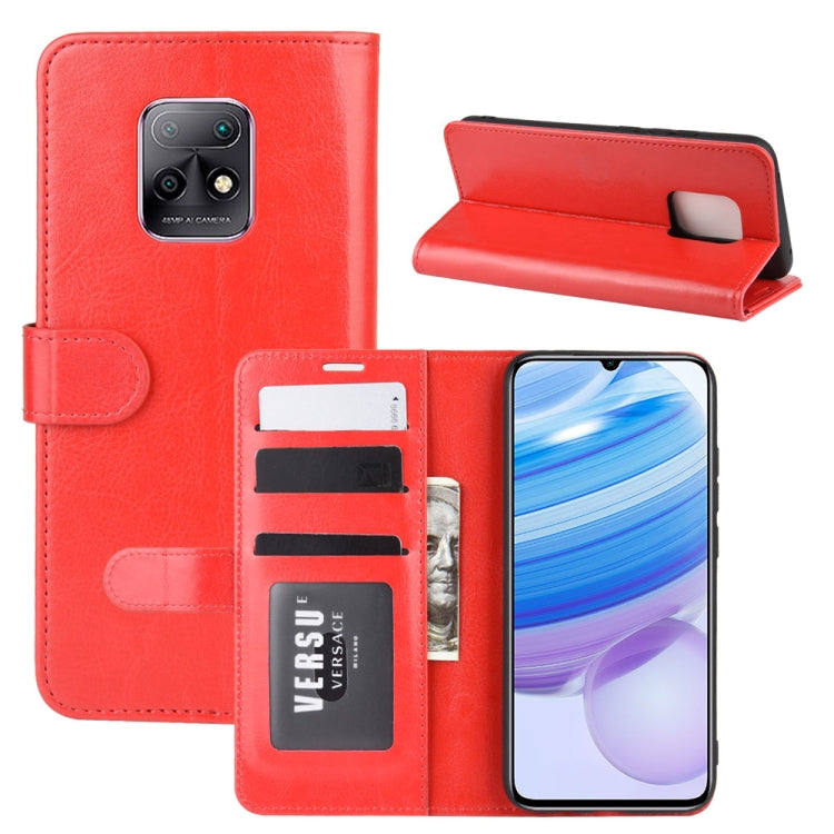 For Xiaomi Redmi 10X Pro 5G/10X 5G R64 Texture Single Horizontal Flip Protective Case with Holder & Card Slots & Wallet& Photo Frame