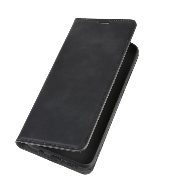 For Xiaomi Redmi 10X Pro 5G/10X 5G Retro-skin Business Magnetic Suction Leather Case with Holder & Card Slots & Wallet