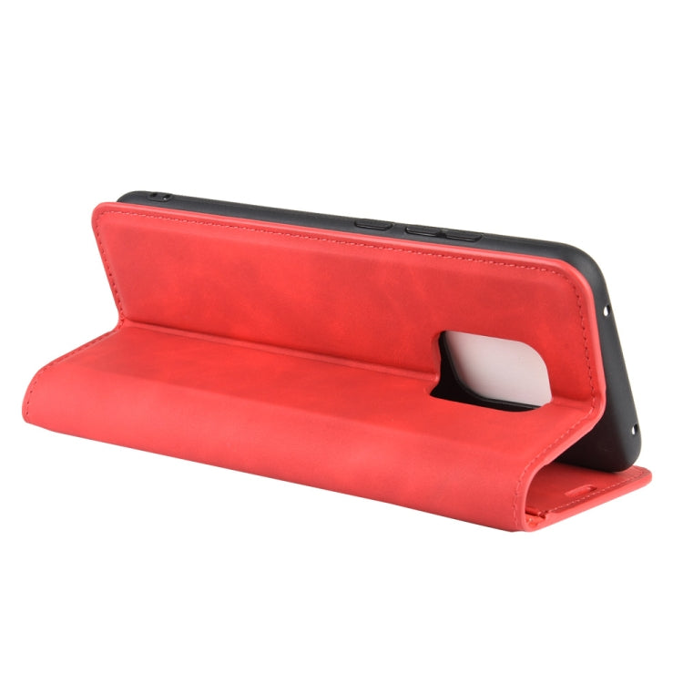 For Xiaomi Redmi 10X Pro 5G/10X 5G Retro-skin Business Magnetic Suction Leather Case with Holder & Card Slots & Wallet