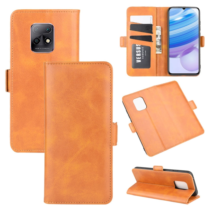 For Xiaomi Redmi 10X Pro 5G/10X 5G Dual-side Magnetic Buckle Horizontal Flip Leather Case with Holder & Card Slots & Wallet