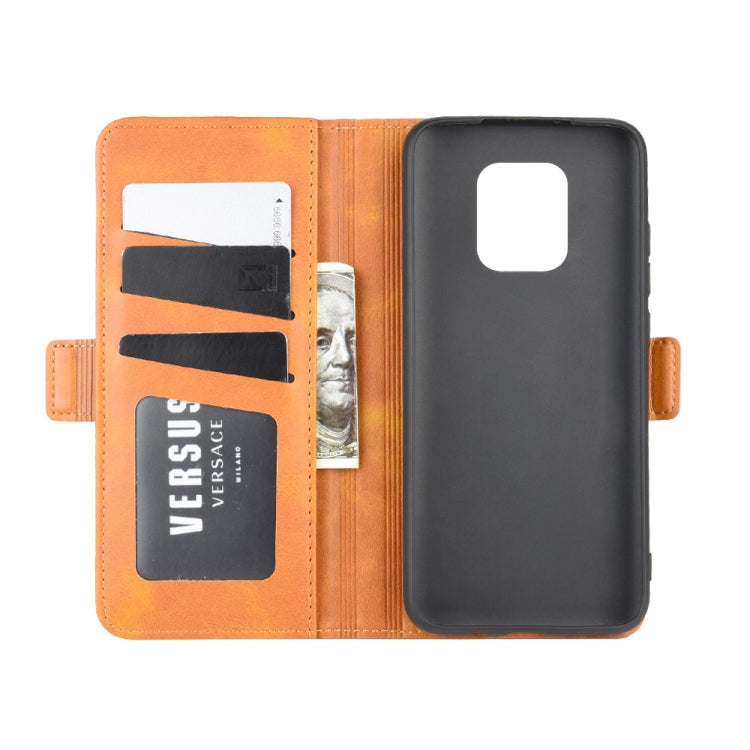 For Xiaomi Redmi 10X Pro 5G/10X 5G Dual-side Magnetic Buckle Horizontal Flip Leather Case with Holder & Card Slots & Wallet