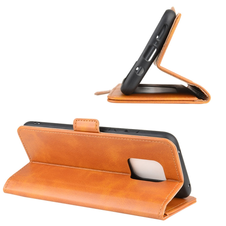 For Xiaomi Redmi 10X Pro 5G/10X 5G Dual-side Magnetic Buckle Horizontal Flip Leather Case with Holder & Card Slots & Wallet