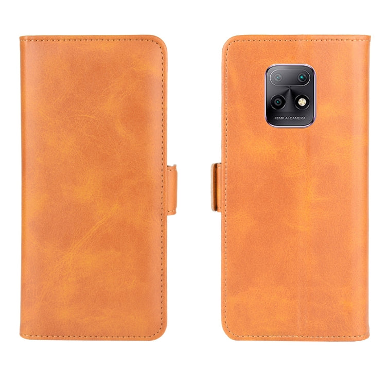 For Xiaomi Redmi 10X Pro 5G/10X 5G Dual-side Magnetic Buckle Horizontal Flip Leather Case with Holder & Card Slots & Wallet