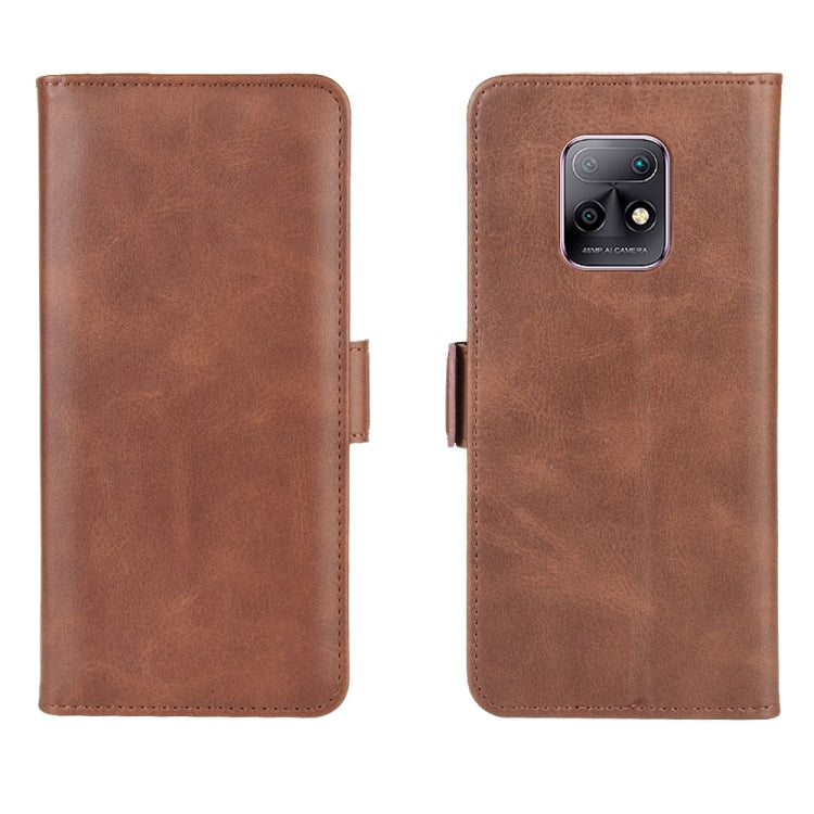 For Xiaomi Redmi 10X Pro 5G/10X 5G Dual-side Magnetic Buckle Horizontal Flip Leather Case with Holder & Card Slots & Wallet