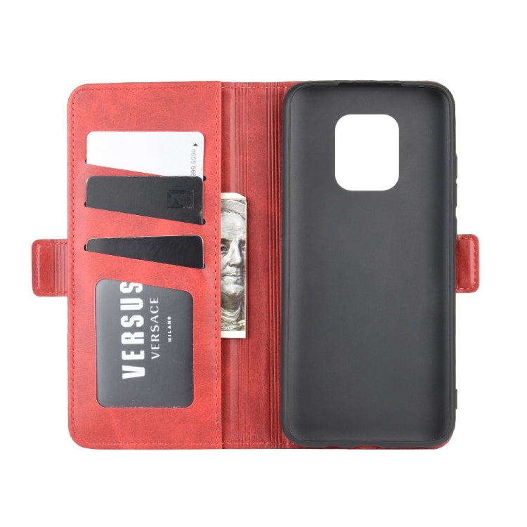 For Xiaomi Redmi 10X Pro 5G/10X 5G Dual-side Magnetic Buckle Horizontal Flip Leather Case with Holder & Card Slots & Wallet