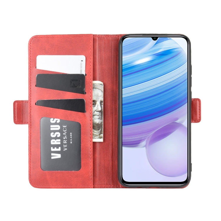 For Xiaomi Redmi 10X Pro 5G/10X 5G Dual-side Magnetic Buckle Horizontal Flip Leather Case with Holder & Card Slots & Wallet