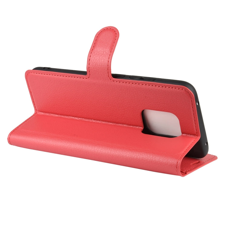 For Xiaomi Redmi 10X Pro 5G/10X 5G Litchi Texture Horizontal Flip Protective Case with Holder & Card Slots & Wallet