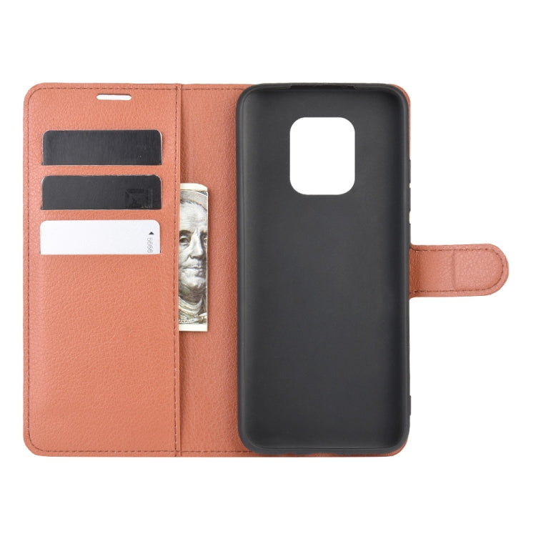 For Xiaomi Redmi 10X Pro 5G/10X 5G Litchi Texture Horizontal Flip Protective Case with Holder & Card Slots & Wallet