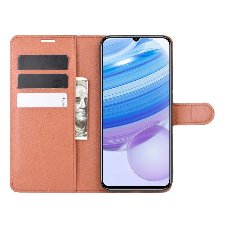 For Xiaomi Redmi 10X Pro 5G/10X 5G Litchi Texture Horizontal Flip Protective Case with Holder & Card Slots & Wallet