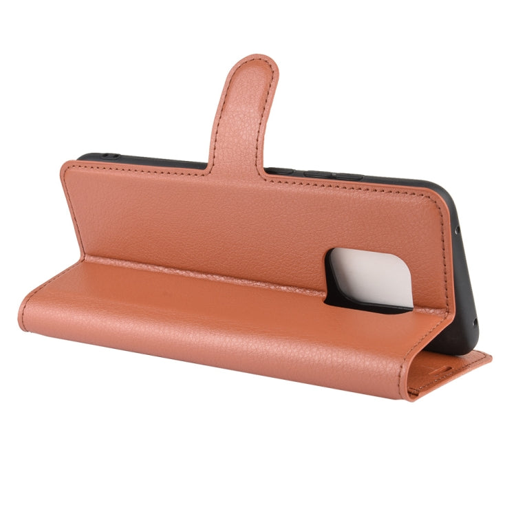 For Xiaomi Redmi 10X Pro 5G/10X 5G Litchi Texture Horizontal Flip Protective Case with Holder & Card Slots & Wallet