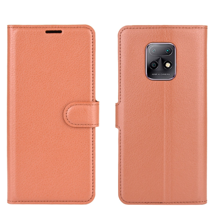 For Xiaomi Redmi 10X Pro 5G/10X 5G Litchi Texture Horizontal Flip Protective Case with Holder & Card Slots & Wallet