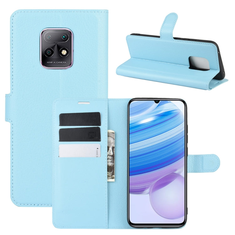 For Xiaomi Redmi 10X Pro 5G/10X 5G Litchi Texture Horizontal Flip Protective Case with Holder & Card Slots & Wallet