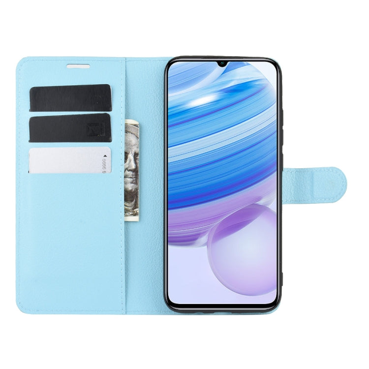 For Xiaomi Redmi 10X Pro 5G/10X 5G Litchi Texture Horizontal Flip Protective Case with Holder & Card Slots & Wallet