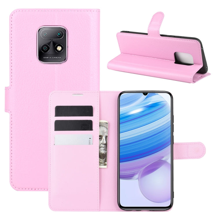 For Xiaomi Redmi 10X Pro 5G/10X 5G Litchi Texture Horizontal Flip Protective Case with Holder & Card Slots & Wallet