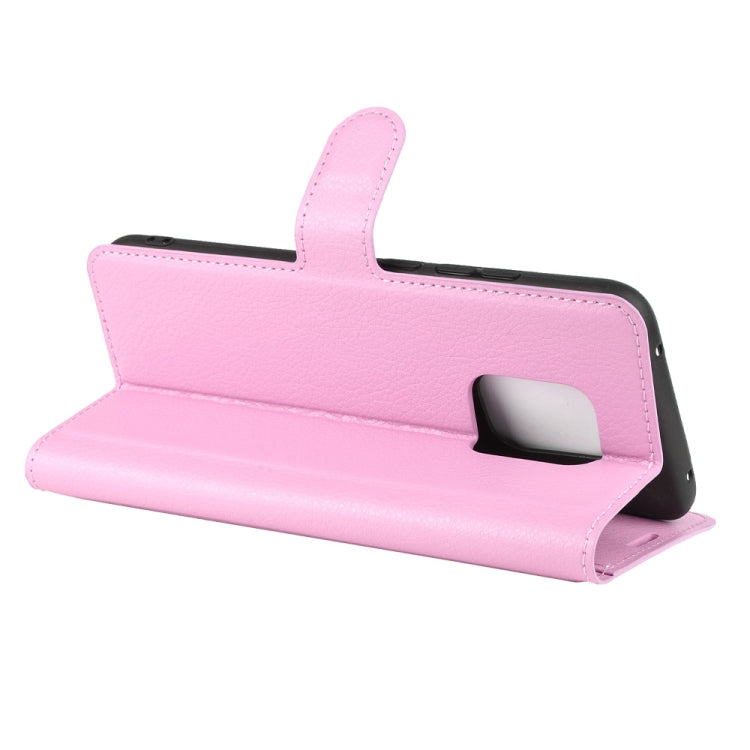 For Xiaomi Redmi 10X Pro 5G/10X 5G Litchi Texture Horizontal Flip Protective Case with Holder & Card Slots & Wallet