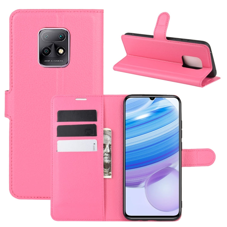 For Xiaomi Redmi 10X Pro 5G/10X 5G Litchi Texture Horizontal Flip Protective Case with Holder & Card Slots & Wallet
