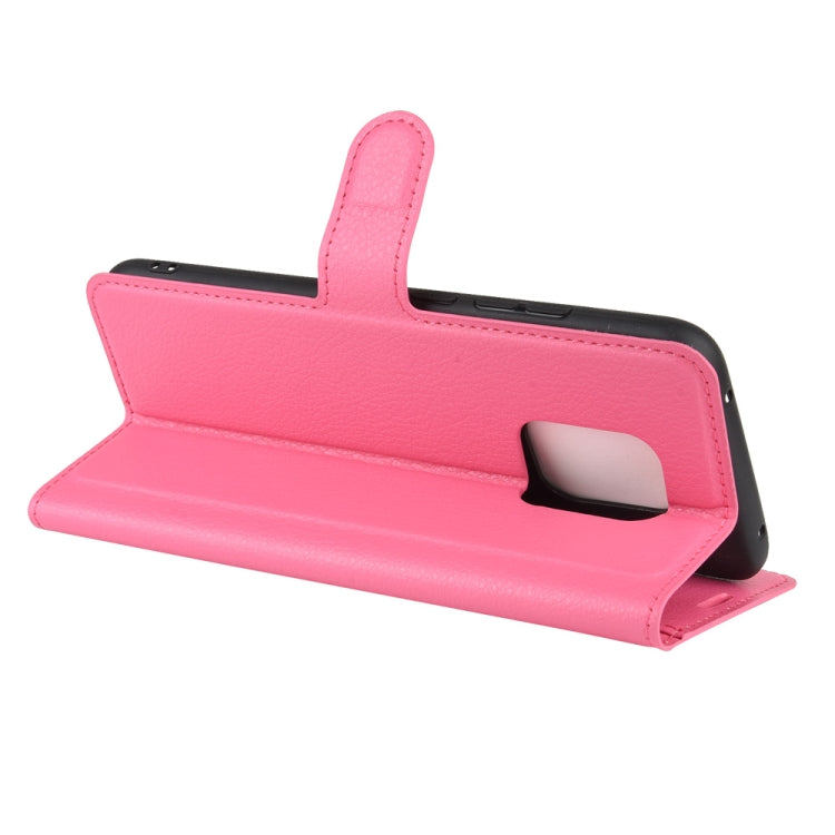 For Xiaomi Redmi 10X Pro 5G/10X 5G Litchi Texture Horizontal Flip Protective Case with Holder & Card Slots & Wallet