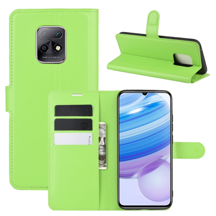 For Xiaomi Redmi 10X Pro 5G/10X 5G Litchi Texture Horizontal Flip Protective Case with Holder & Card Slots & Wallet