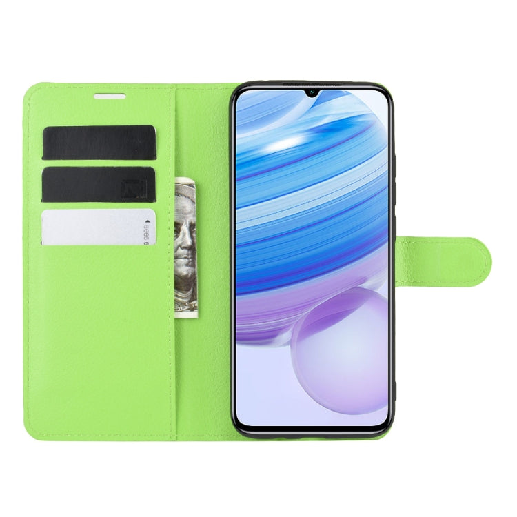For Xiaomi Redmi 10X Pro 5G/10X 5G Litchi Texture Horizontal Flip Protective Case with Holder & Card Slots & Wallet