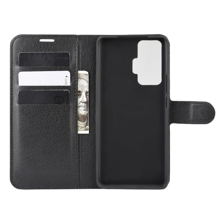 For vivo X50 Pro Litchi Texture Horizontal Flip Protective Case with Holder & Card Slots & Wallet