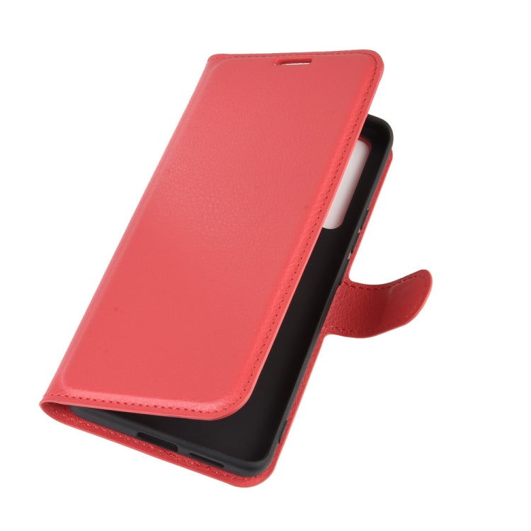 For vivo X50 Pro Litchi Texture Horizontal Flip Protective Case with Holder & Card Slots & Wallet