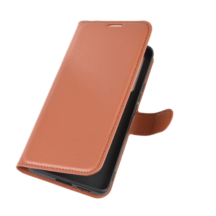 For vivo X50 Pro Litchi Texture Horizontal Flip Protective Case with Holder & Card Slots & Wallet