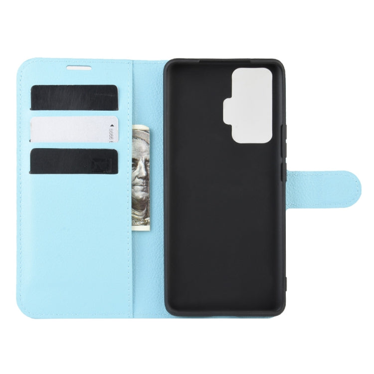 For vivo X50 Pro Litchi Texture Horizontal Flip Protective Case with Holder & Card Slots & Wallet