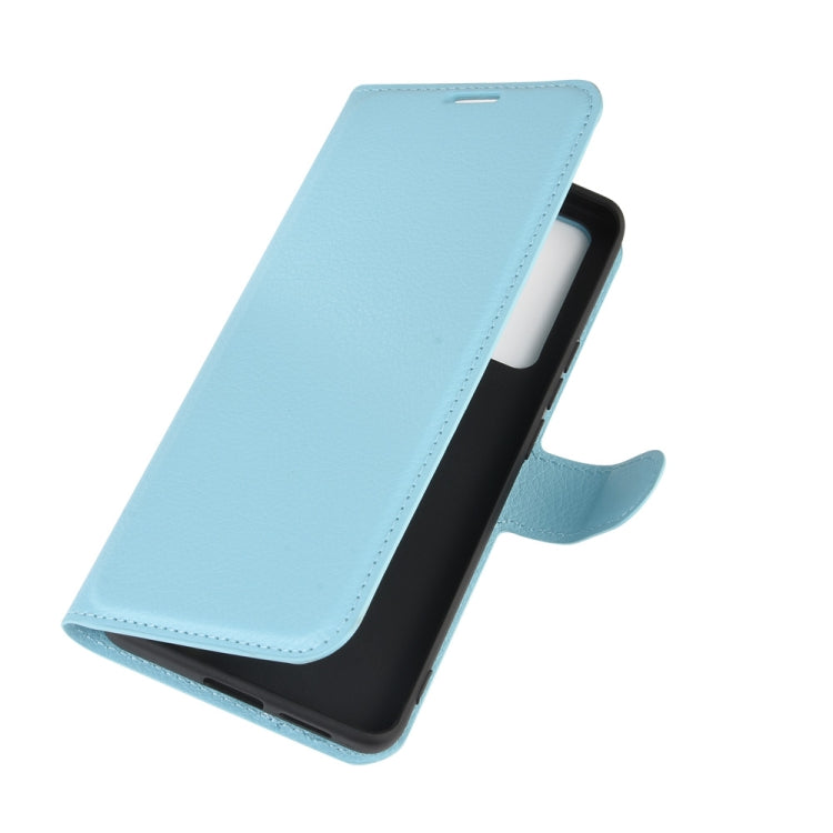 For vivo X50 Pro Litchi Texture Horizontal Flip Protective Case with Holder & Card Slots & Wallet