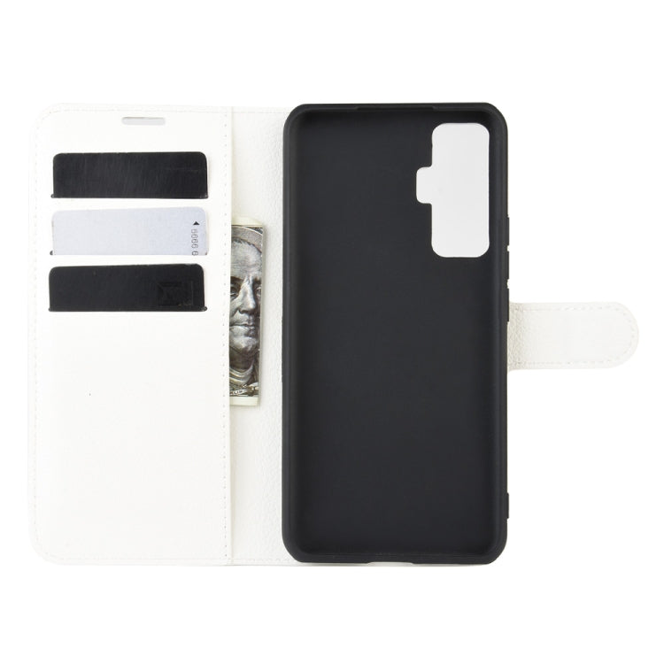 For vivo X50 Litchi Texture Horizontal Flip Protective Case with Holder & Card Slots & Wallet