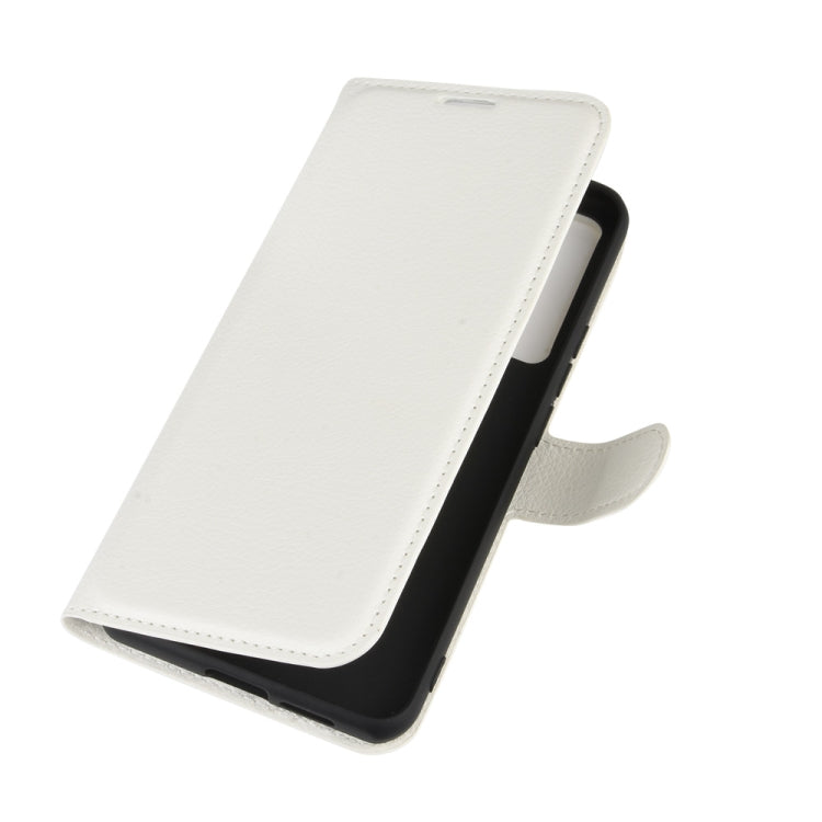 For vivo X50 Litchi Texture Horizontal Flip Protective Case with Holder & Card Slots & Wallet