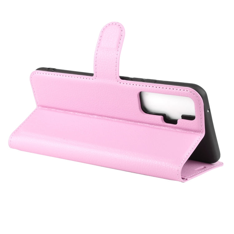 For vivo X50 Litchi Texture Horizontal Flip Protective Case with Holder & Card Slots & Wallet