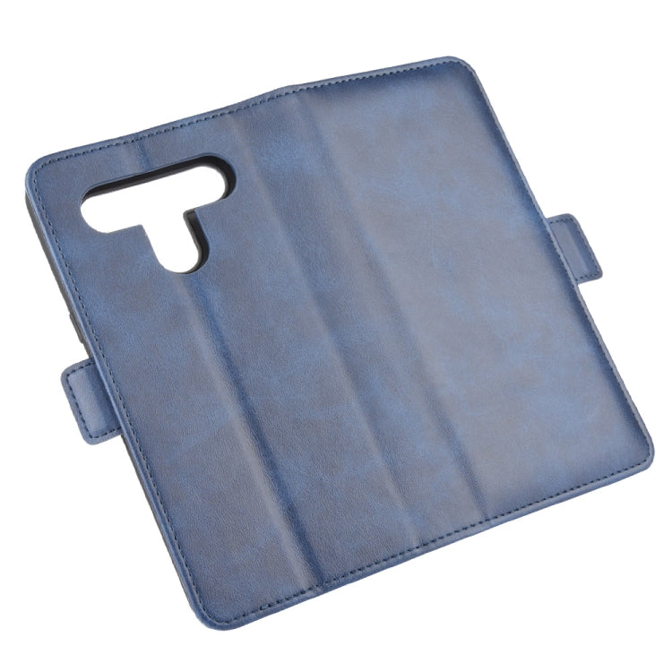 For LG K61 Dual-side Magnetic Buckle Horizontal Flip Leather Case with Holder & Card Slots & Wallet