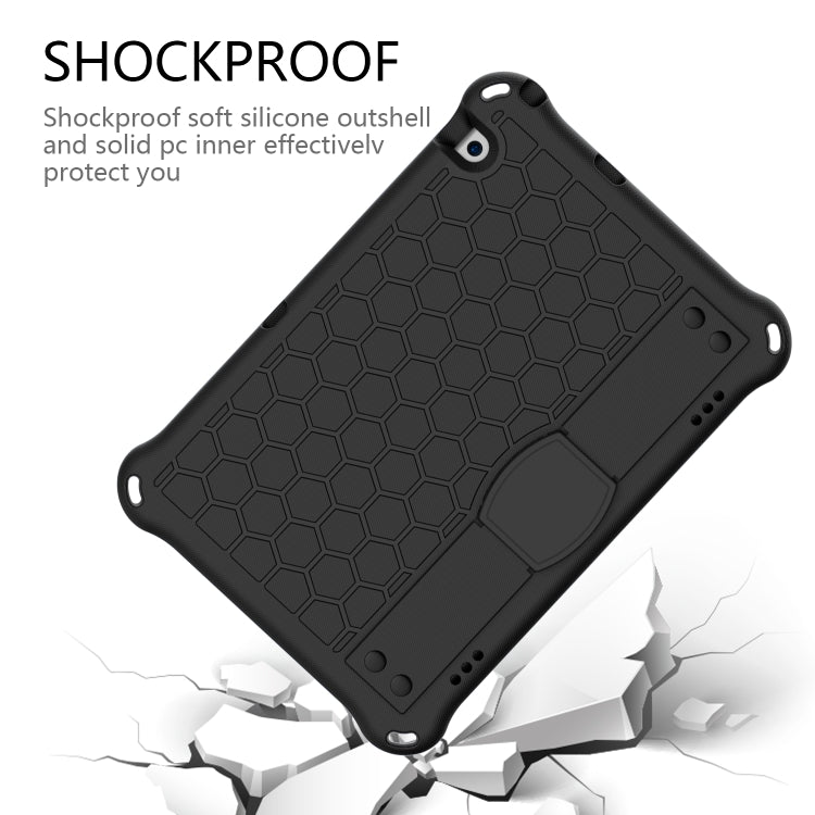 For Huawei Media M5 Lite 8.4/M6 8.4 Honeycomb Design EVA + PC Material Four Corner Anti Falling Flat Protective Shell With Strap