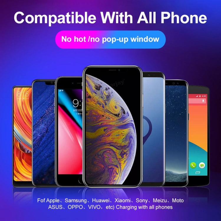 USB to Micro USB Magnetic Metal Connector Nylon Two-color Braided Magnetic Data Cable, Cable Length: 2m