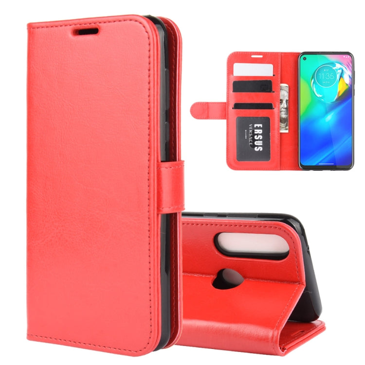 For Motorola Moto G Power R64 Texture Single Horizontal Flip Protective Case with Holder & Card Slots & Wallet& Photo Frame