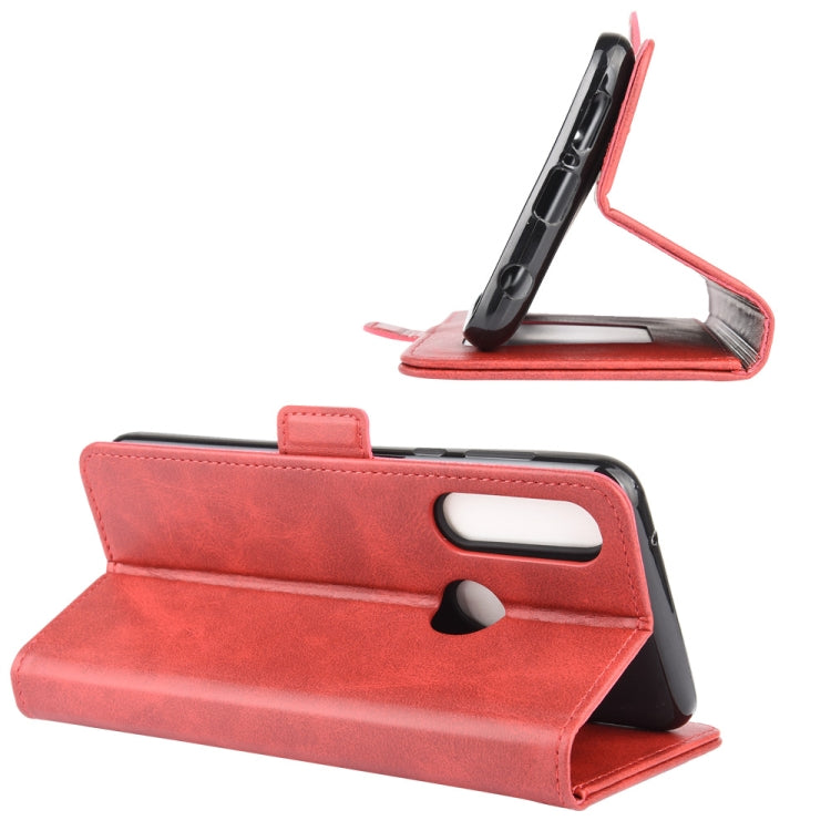 For Motorola Moto G Power Dual-side Magnetic Buckle Horizontal Flip Leather Case with Holder & Card Slots & Wallet