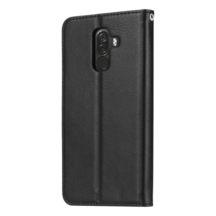 Knead Skin Texture Horizontal Flip Leather Case for Xiaomi Pocophone F1, with Photo Frame & Holder & Card Slots & Wallet