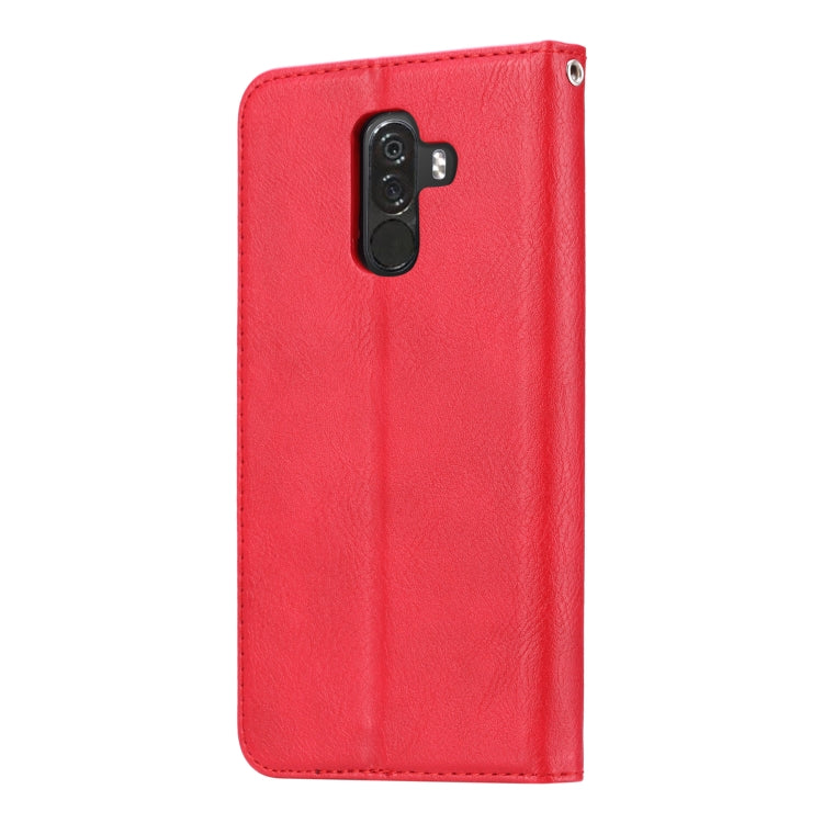 Knead Skin Texture Horizontal Flip Leather Case for Xiaomi Pocophone F1, with Photo Frame & Holder & Card Slots & Wallet