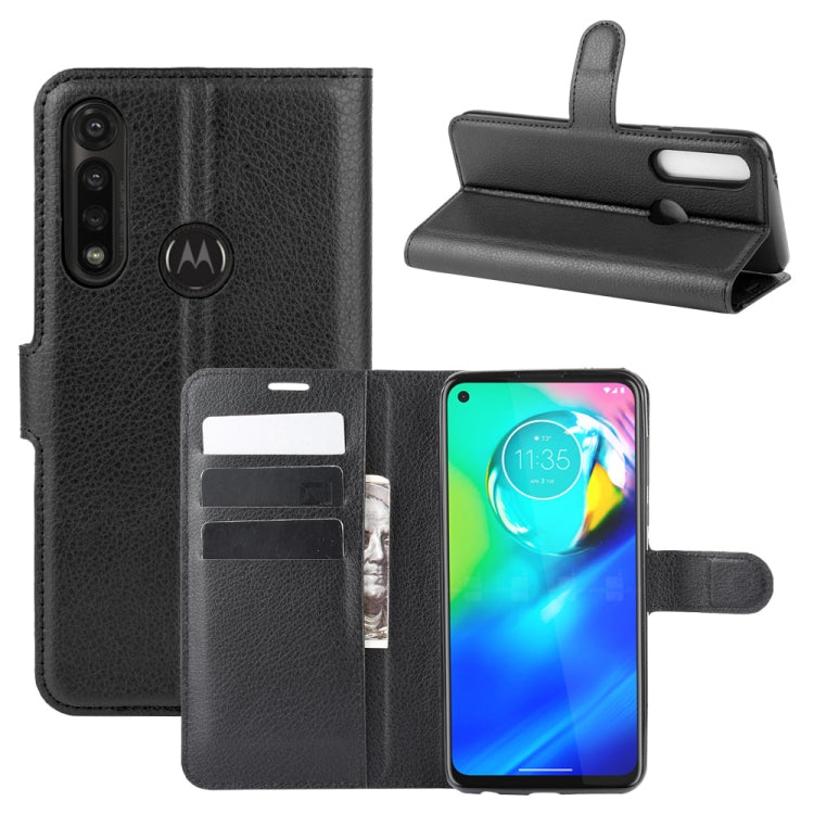 For Motorola Moto G Power Litchi Texture Horizontal Flip Protective Case with Holder & Card Slots & Wallet