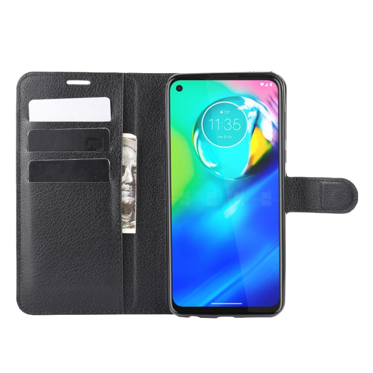 For Motorola Moto G Power Litchi Texture Horizontal Flip Protective Case with Holder & Card Slots & Wallet