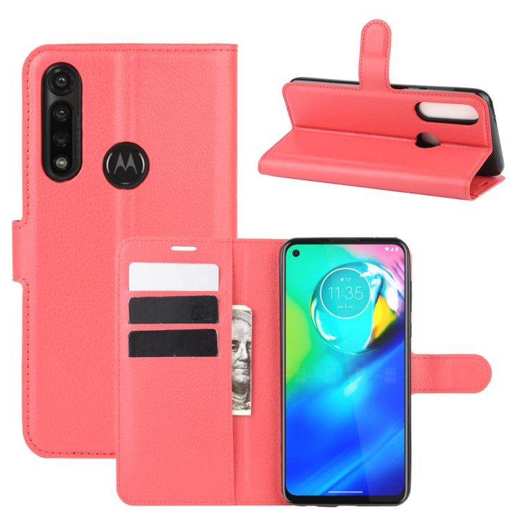 For Motorola Moto G Power Litchi Texture Horizontal Flip Protective Case with Holder & Card Slots & Wallet