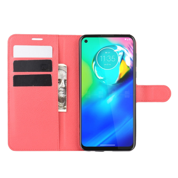 For Motorola Moto G Power Litchi Texture Horizontal Flip Protective Case with Holder & Card Slots & Wallet