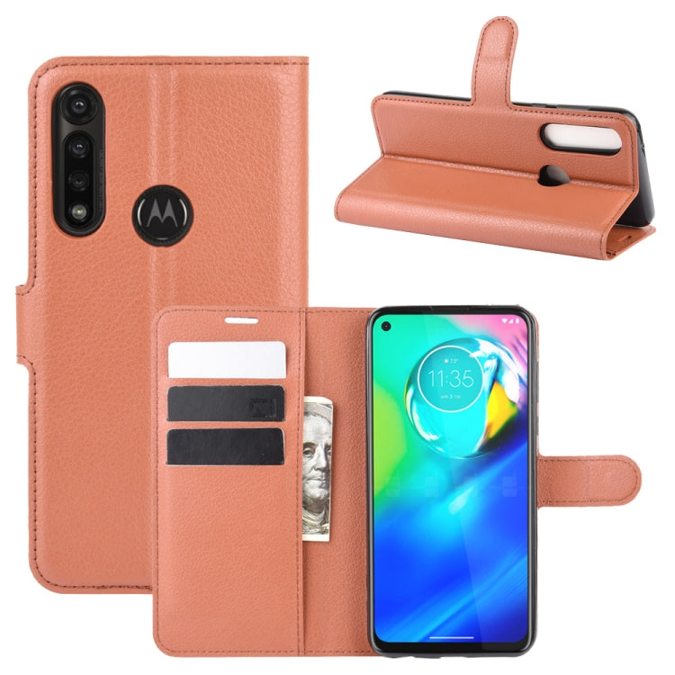 For Motorola Moto G Power Litchi Texture Horizontal Flip Protective Case with Holder & Card Slots & Wallet