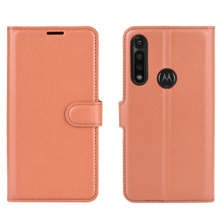 For Motorola Moto G Power Litchi Texture Horizontal Flip Protective Case with Holder & Card Slots & Wallet