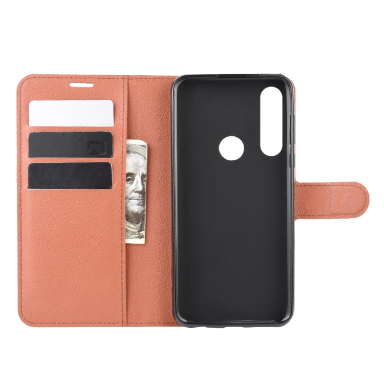 For Motorola Moto G Power Litchi Texture Horizontal Flip Protective Case with Holder & Card Slots & Wallet
