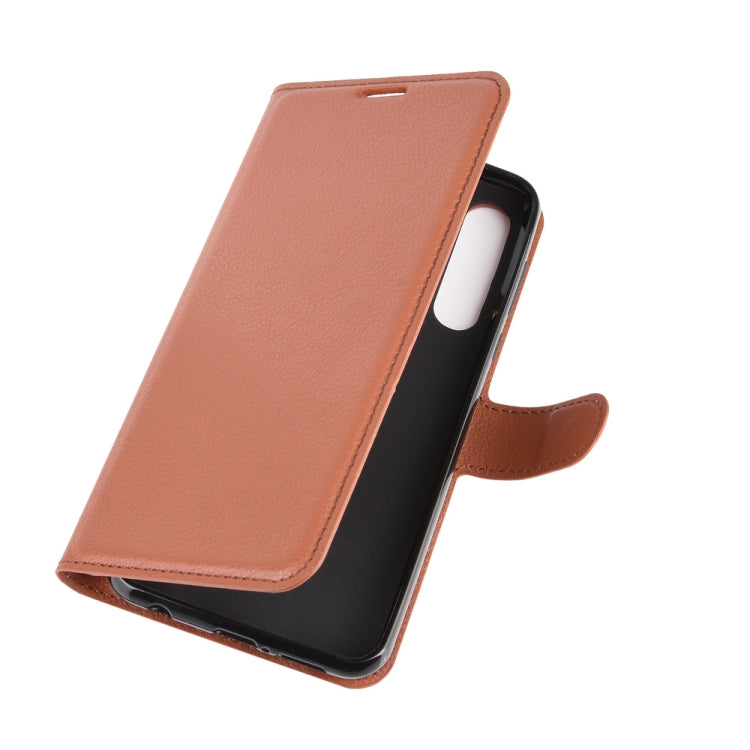 For Motorola Moto G Power Litchi Texture Horizontal Flip Protective Case with Holder & Card Slots & Wallet