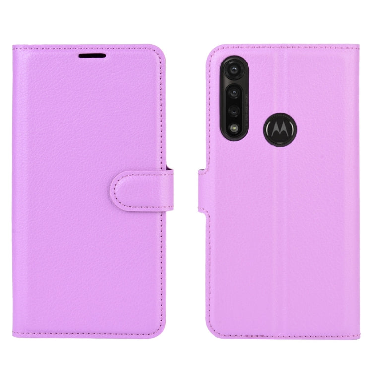 For Motorola Moto G Power Litchi Texture Horizontal Flip Protective Case with Holder & Card Slots & Wallet
