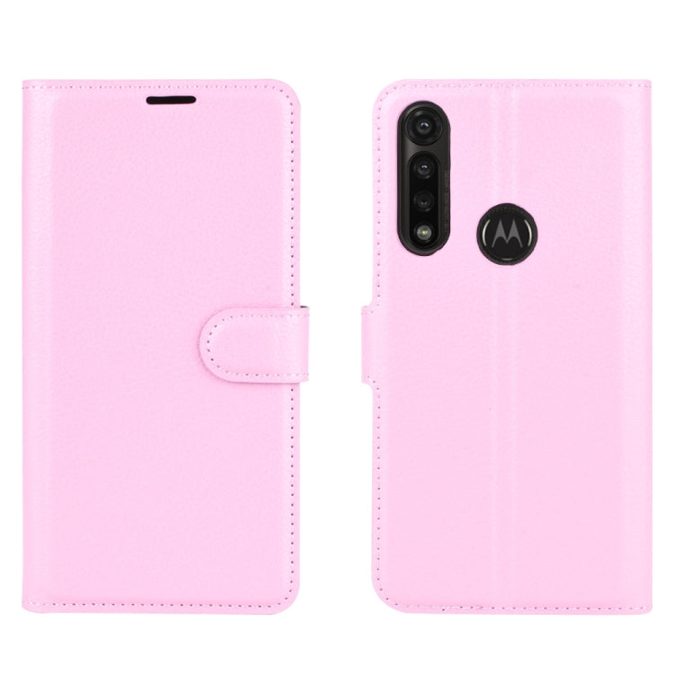 For Motorola Moto G Power Litchi Texture Horizontal Flip Protective Case with Holder & Card Slots & Wallet