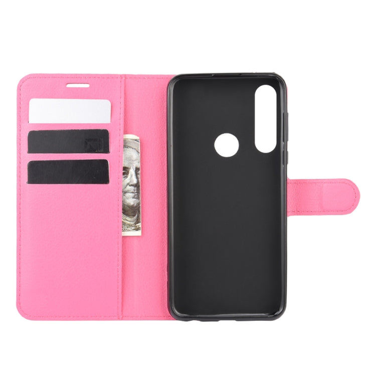 For Motorola Moto G Power Litchi Texture Horizontal Flip Protective Case with Holder & Card Slots & Wallet